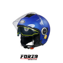 Airoh Helios Jet Color Open Face Scooter Classic Motorcycle Bike Helmet